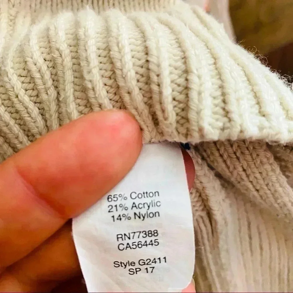 Madewell Brownstone Side-Button Sweater in Stripe